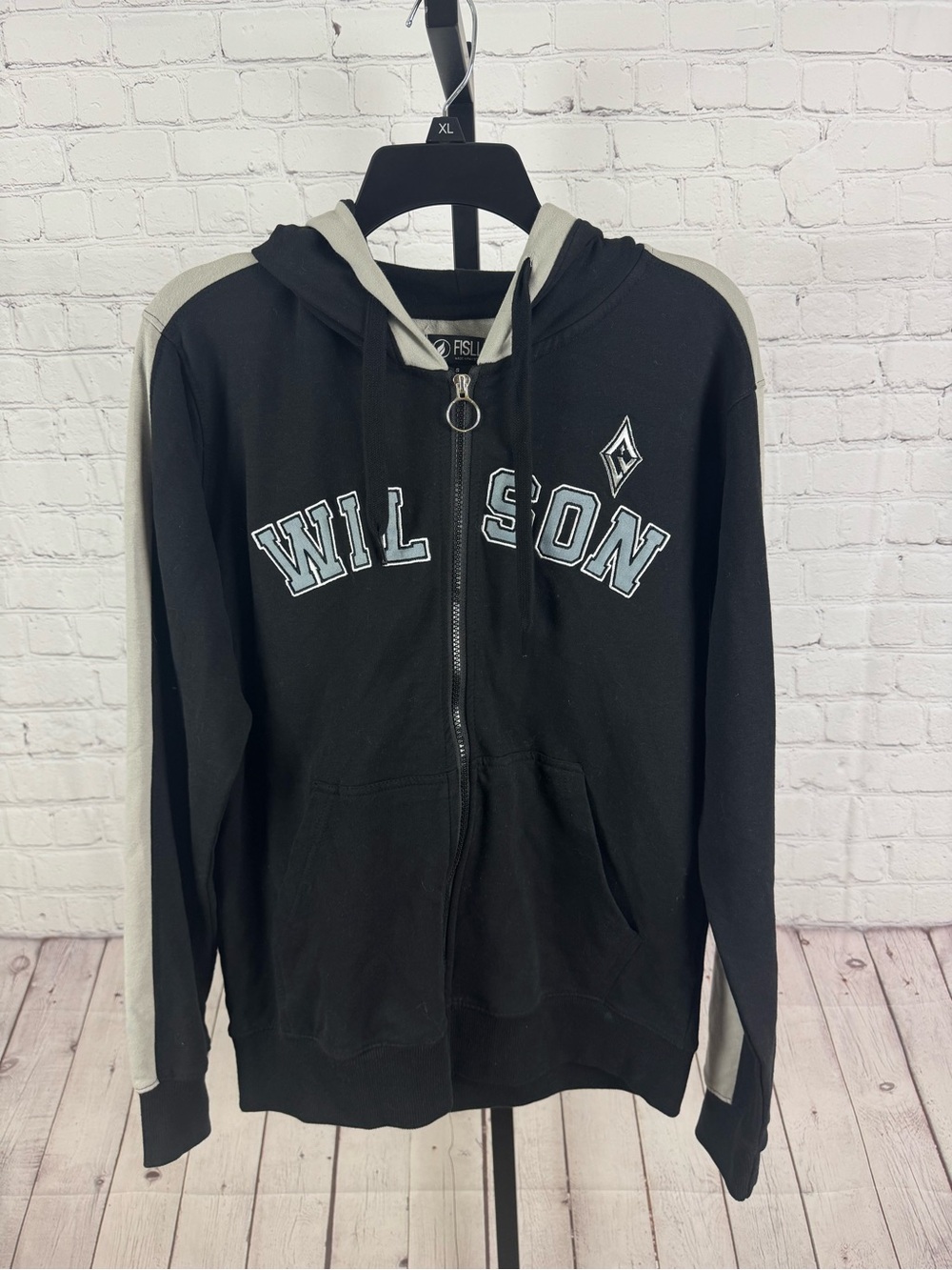 NWT FISLL WNBA Las Vegas Aces A'ja Wilson #22 Full-Zip Hoodie Size Small